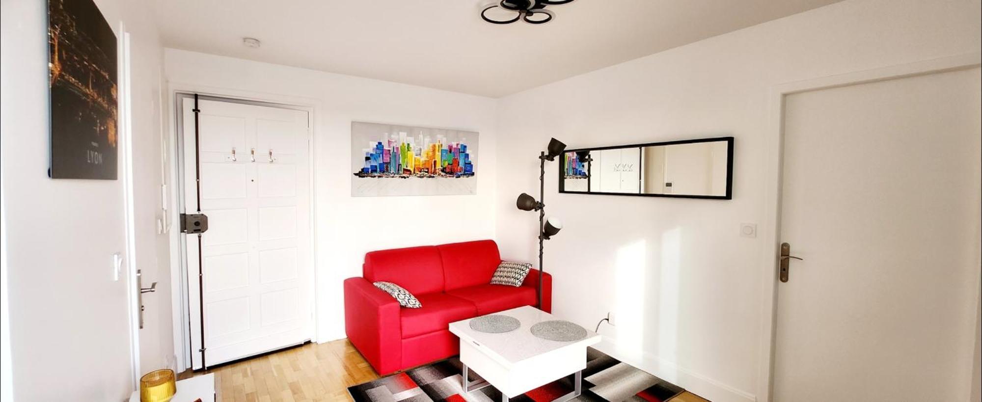 Appartamento Plein Sud Terrasse Climatisation Garage Netflix Lione Esterno foto